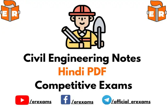 Civil Engineering Notes in Hindi featured.